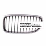 BMW E90 F/L LHS Kidney Grill 09 11 (Blk, W/Chrome Mldng) – main product image