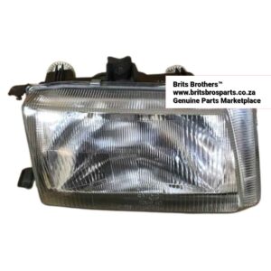 VW Polo Classic RHS Headlight 1996 (Round Plug) – main product image
