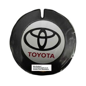 Toyota White Licence Disc Holder (Plastic) – main product image