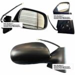 Toyota Yaris H/B RHS Side Mirror 06 12 (Elec,W/O Indic) – main product image