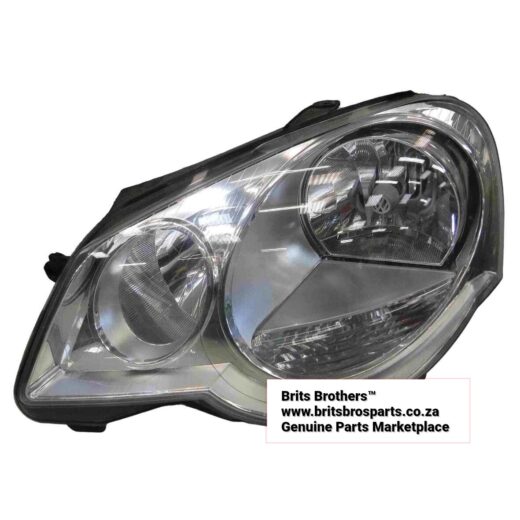 Pos_Bd8697.Jpg VW Polo Bujwa LHS Headlight 2005 (Chrome, 6 Pin) (BB) – main product image