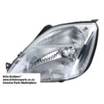 Ford Fiesta LHS Headlight 2003 2005 (Flat Light) – main product image