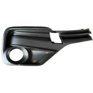 Toyota Etios Sprint RHS Fog Cover 17 (W/Hole, Matt Black) – main product image