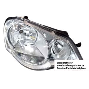 VW Polo Bujwa RHS Headlight 2005 (Chrome) (Enline) – main product image