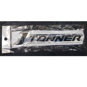 1 Tonner Gel Sticker (Blk/Chrome) – main product image
