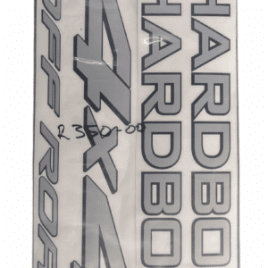 Nissan H/Body Offroad BLK/SIL Sticker Kit – main product image