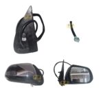 Toyota Hilux / Fortuner D4D RHS Side Mirror 2011 2015 (Electric, With Indicator, Auto Fold, Chrome) – main product ima