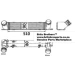 BMW E87 / E90 / E84 Intercooler 20d 2005 – main product image