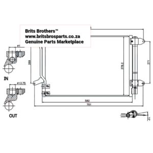 VW Jetta 6 / 7 Condenser 2011 – main product image