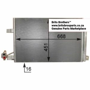 VW Kombi Condenser 2010 2015 – main product image