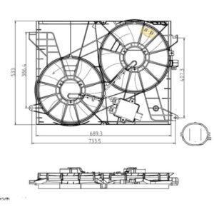 Chevrolet Captiva Fan (2.4L) 2007 – main product image