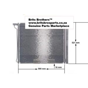 BMW X5 F15 Condensor (3.0D) 13 18 – main product image
