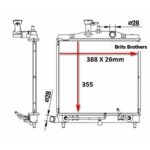 Kia Picanto Radiator 08 11 Auto – main product image
