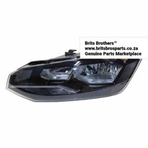 VW Polo 8 LHS Headlight 18 (Elec,W/Mtr) – main product image