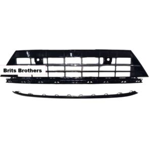 VW Tiguan R Line Centre Bumper Grill 16 (W/Mldng,Gloss Blk) – main product image