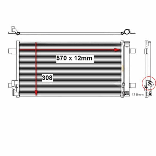 Pos_Untitleddesign17.Png VW Polo 8 GTI / A1 S Line Condenser (2.0T) 2018 – main product image