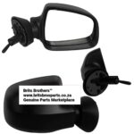 Nissan NP200 / Renault Sandero RHS Side Mirror 08 (Man,Textured) – main product image