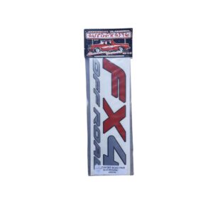 FX4 Off Road sticker Kit (Red/Silver) – main product image