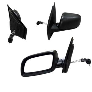 VW Polo Vivo / Round Light LHS Side Mirror 2002 2004 (Manual, Without Indicator) – main product image