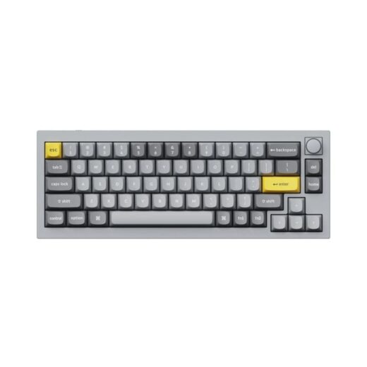 Keychron Q2 65% Red G Pro Switches Aluminium RGB Wired Keyboard Grey - image 2 | Brits Brothers Parts
