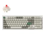 Keychron Q5M P1 QMK VIA Wireless Custom Keyboard Shell White | Brits Brothers Parts