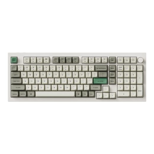 Keychron Q5M P1 QMK VIA Wireless Custom Keyboard Shell White - image 2 | Brits Brothers Parts