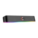 REDRAGON 2.0 Sound Bar ADIEMUS 2 x 3W RGB USB Aux PC Gaming Speaker Black | Brits Brothers Parts