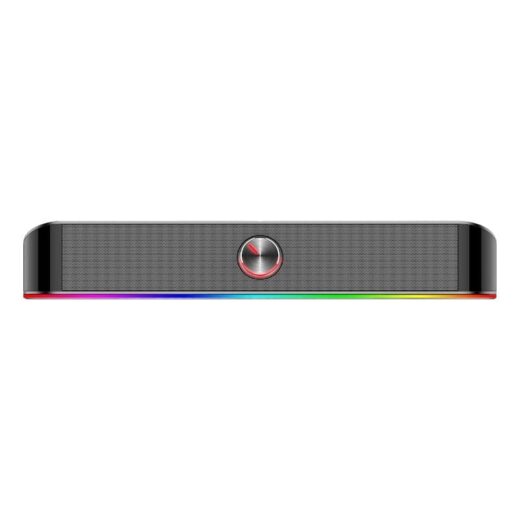 REDRAGON 2.0 Sound Bar ADIEMUS 2 x 3W RGB USB Aux PC Gaming Speaker Black - image 2 | Brits Brothers Parts