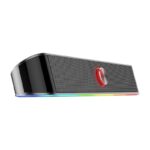 REDRAGON 2.0 Sound Bar ADIEMUS 2 x 3W RGB USB Aux PC Gaming Speaker Black - image 4 | Brits Brothers Parts