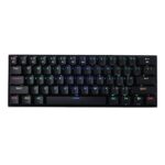 REDRAGON DRACONIC PRO Mechanical 61 Key Bluetooth 5.0 RGB 9 Colour Modes Rechargable Battery Type C Charging Cable Gaming