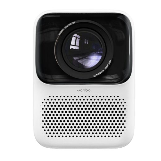 WANBO T2 MAX 1080P 450ANSI Android 9.0 Smart Projector White - image 3 | Brits Brothers Parts