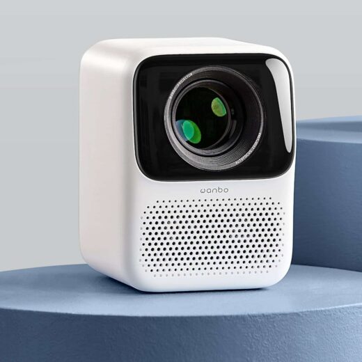 WANBO T2 MAX 1080P 450ANSI Android 9.0 Smart Projector White - image 5 | Brits Brothers Parts