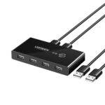 UGREEN USB 2.0 4 Port Switch Box with 1.5m USB Cables - image 2 | Brits Brothers Parts