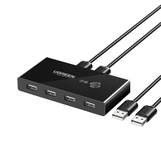 UGREEN USB 2.0 4 Port Switch Box with 1.5m USB Cables - image 2 | Brits Brothers Parts
