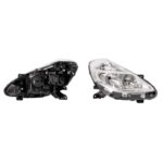 Renault Clio 3 RHS Headlight 2009 2012 (Chrome) BB – main product image