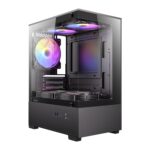Antec VCX100M RGB Elite ATX Micro ATX ITX Mini Tower Gaming Chassis Black | Brits Brothers Parts