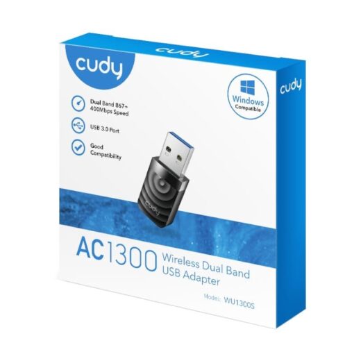 Cudy 1300Mbps High Gain WiFi USB3.0 Adapter - image 4 | Brits Brothers Parts