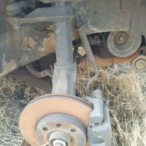 Used Daewoo Lanos right front hub and strut assembly – tested OEM suspension part
