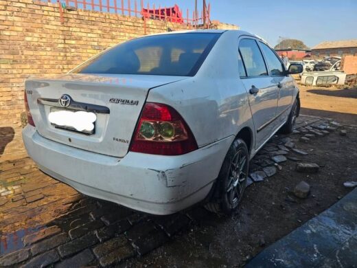 Reliable 2003 Toyota Corolla 1.4 4ZZ Stripping for Spares | OEM Used Toyota Parts South Africa – front view