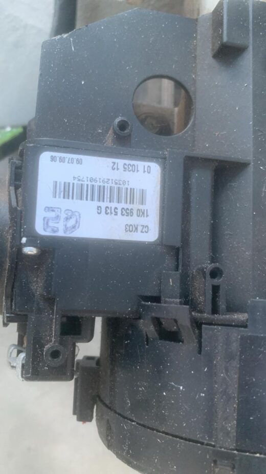 VW Golf / Jetta 6 Steering Column With Combination Switch Used | Tested OEM VW Column Assembly – front view