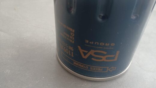 Peugeot Oil Filter New | OEM Engine Oil Filter South Africa – front view