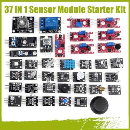 37Pcs Sensor Kit, 45-In-1 Sensor Module, Electronic Module 51/Stm32 Learning Kit 1 Product image – product image