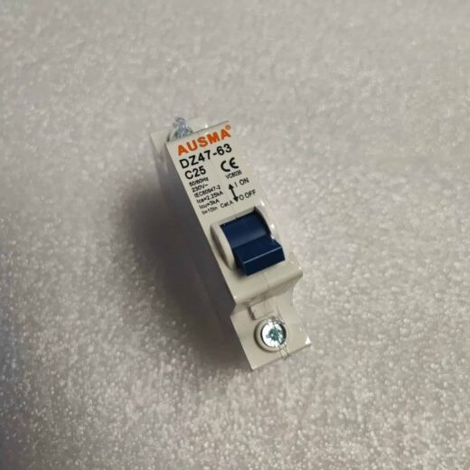 Ausma Dz47-63 1Pole 25Amp Din Rail Circuit Breaker - Reliable And Efficient Protection For Electrical Systems 1 Product image โ product image