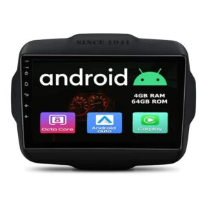 Jeep Renegade 2015 – 2020 Android GPS Navigation Bluetooth Radio Unit with Carplay – main product image