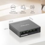 Mercusys MS106LP 6 Port 10 100mbps Desktop Switch With 4 Poe+ auto part product photo