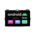 9 Inch Toyota Prado 120 2003 2009 High Spec Android Touch Screen GPS Navigation Bluetooth Radio Unit System with Carplay, ext