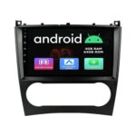 Mercedes Benz C Class W203 2004 – 2007 CLK W209 9 inch Full Touch Navigation Bluetooth Radio Unit – main product ima