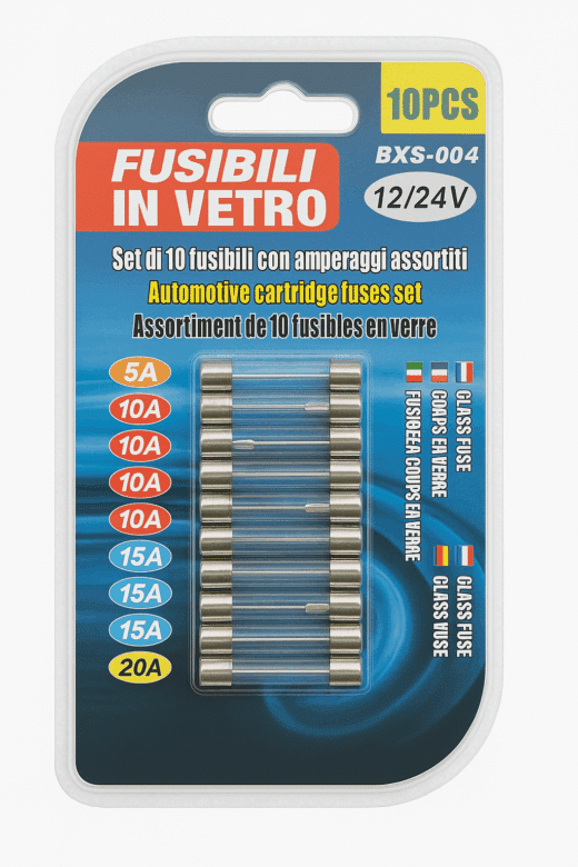 10Pc Automotive Cartridge Fuse Set 1 Product image – product image