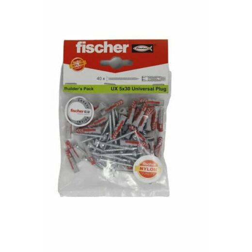 Fischer-Ux-5X30-Universal-Plug-937405 fischer ux 5x30 universal plug 937405 – product image