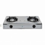Cadac 2 Plate Gas Stove – Stainless Steel – main product image